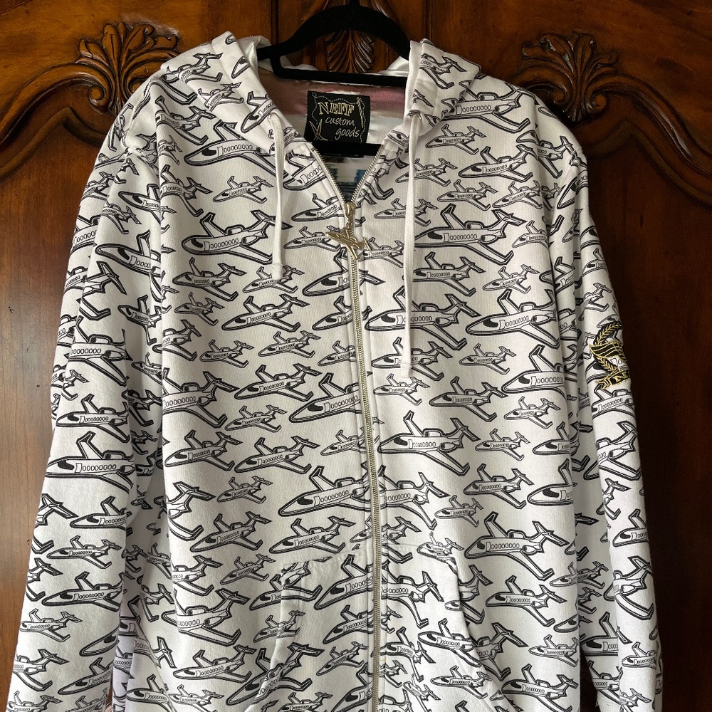 Vintage 2006 NEFF Airplane Hoodie